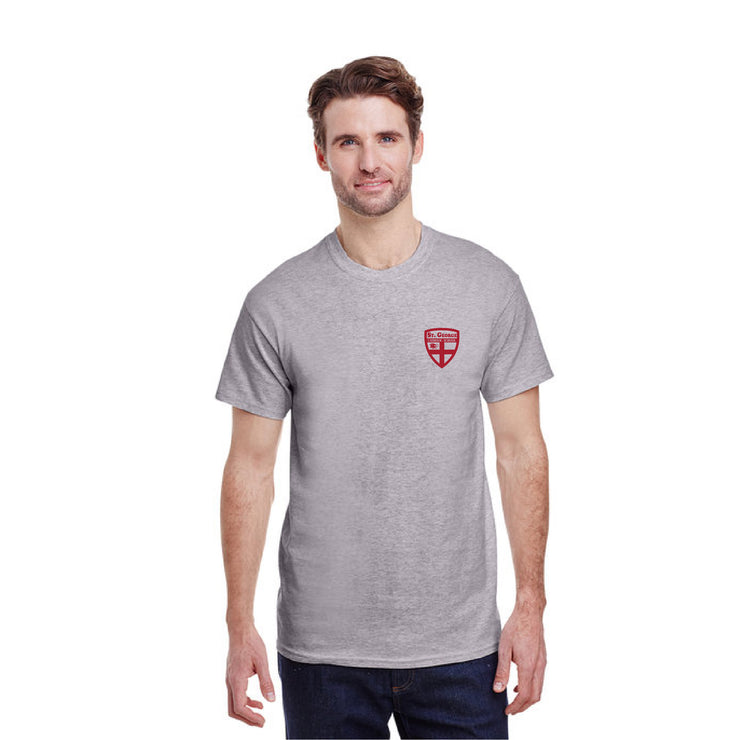 ST. GEORGE SPIRITWEAR - GILDAN COTTON TEE - ADULT