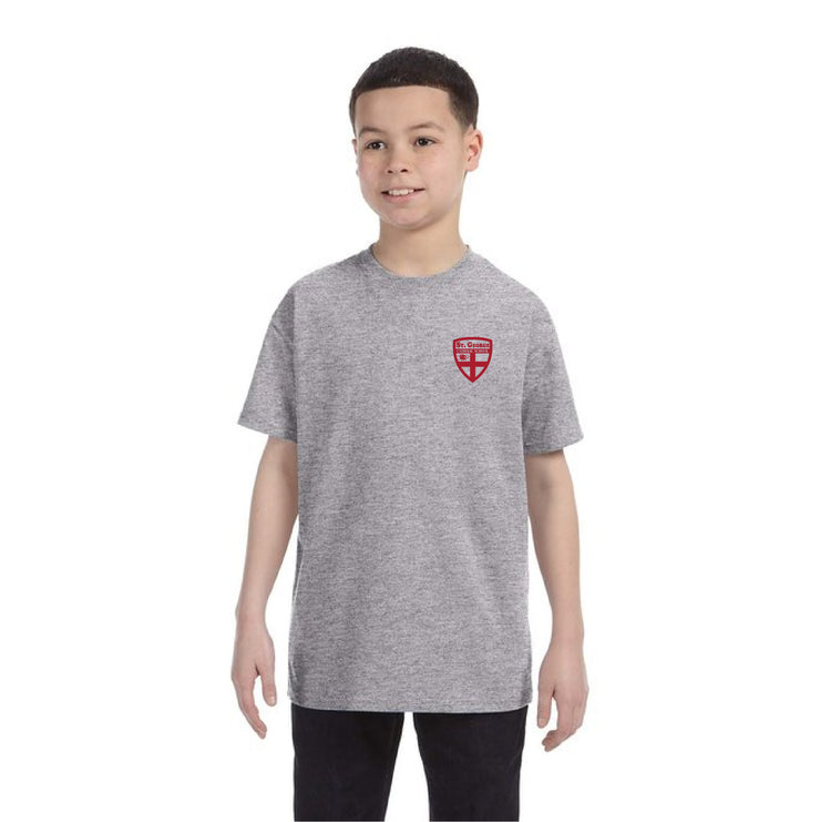 ST. GEORGE SPIRITWEAR- YOUTH GILDAN COTTON TEE