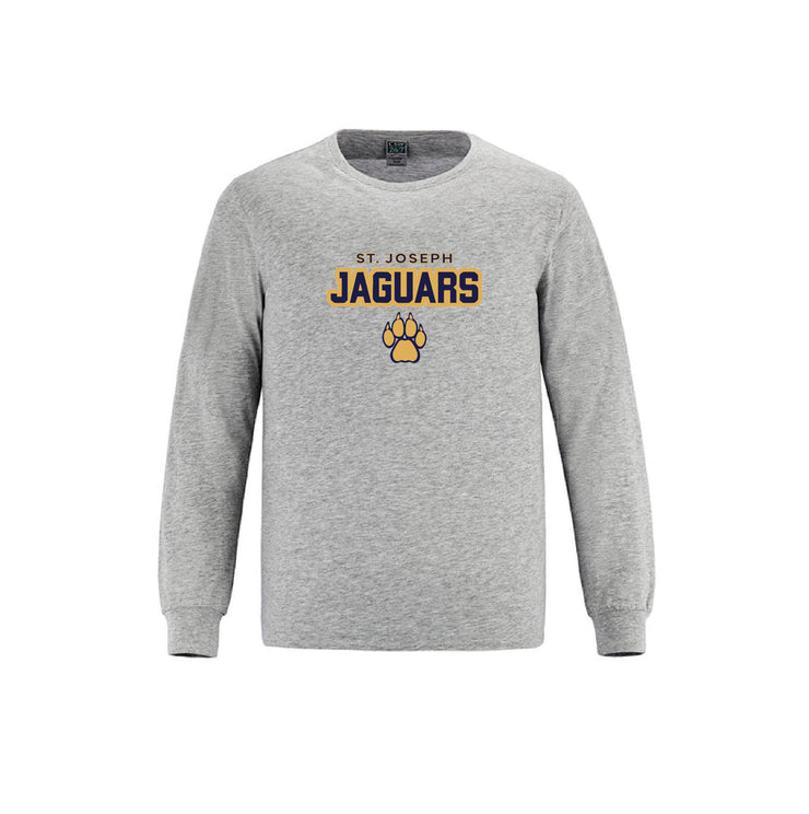 ST JOSEPH JAG SWAG - JAGUARS - BREEZE LONG SLEEVE CREWNECK -  ADULT