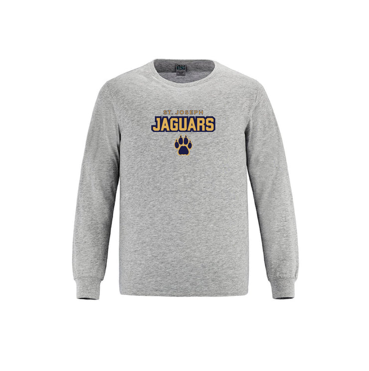 ST JOSEPH JAG SWAG - JAGUARS - BREEZE LONG SLEEVE CREWNECK -  ADULT