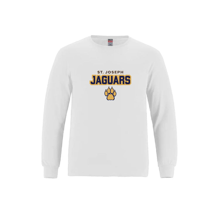 ST JOSEPH JAG SWAG - JAGUARS - BREEZE LONG SLEEVE CREWNECK -  ADULT