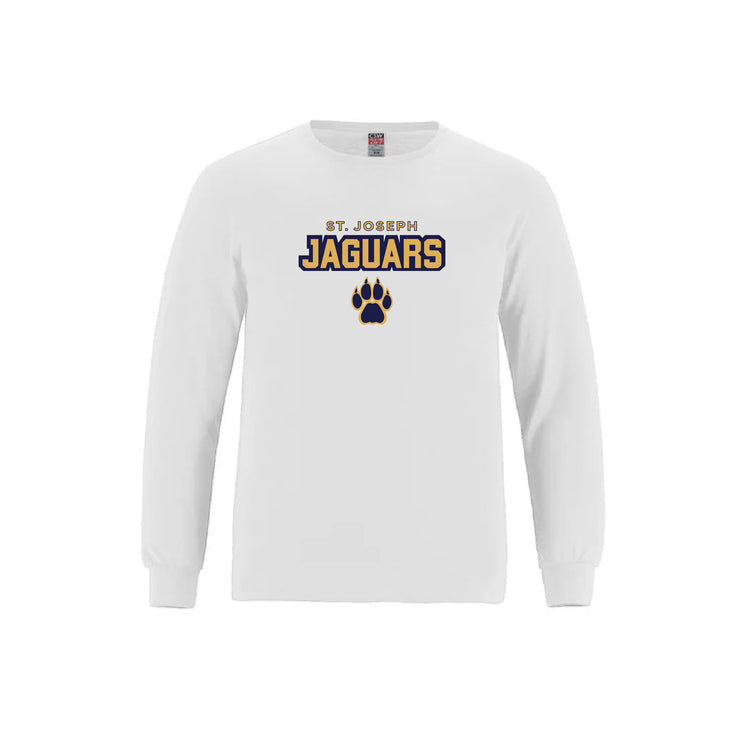 ST JOSEPH JAG SWAG - JAGUARS - BREEZE LONG SLEEVE CREWNECK -  ADULT