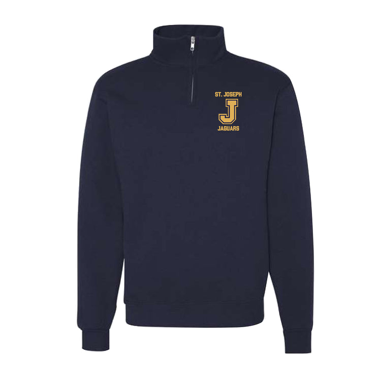ST JOSEPH JAG SWAG - JOSEPH - JERZEES QUARTER ZIP SWEATSHIRT - ADULT