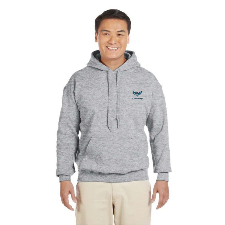 ST. JUAN DIEGO SPIRITWEAR - GILDAN COTTON HOODIE - ADULT