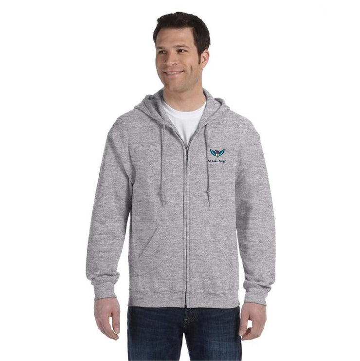 ST. JUAN DIEGO SPIRITWEAR - GILDAN HEAVY BLEND ZIPPED HOODIE - ADULT