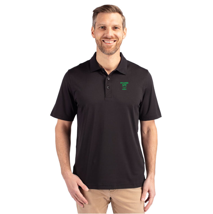 ST. LUKE SCHOOL NEPEAN STAFFWEAR - CUTTER & BUCK COASTLINE EPIC COMFORT ECO RECYCLED POLO - MENS