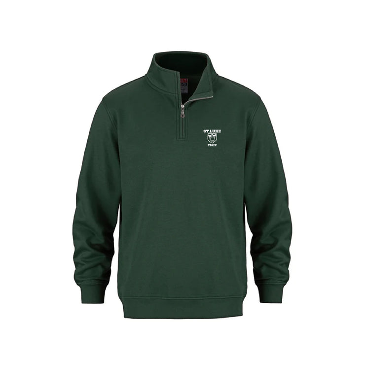 ST. LUKE SCHOOL NEPEAN STAFFWEAR - FLUX 1/4 ZIP SWEATSHIRT - ADULT