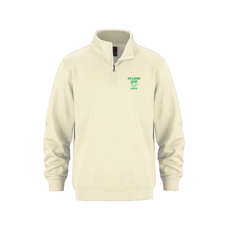 ST. LUKE SCHOOL NEPEAN STAFFWEAR - FLUX 1/4 ZIP SWEATSHIRT - ADULT