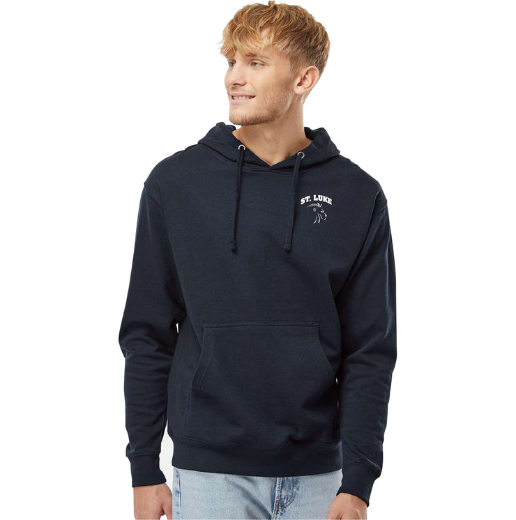 ST. LUKE OTTAWA STAFFWEAR - INDEPENDENT TRADING CO. HOODED SWEATSHIRT - ADULT