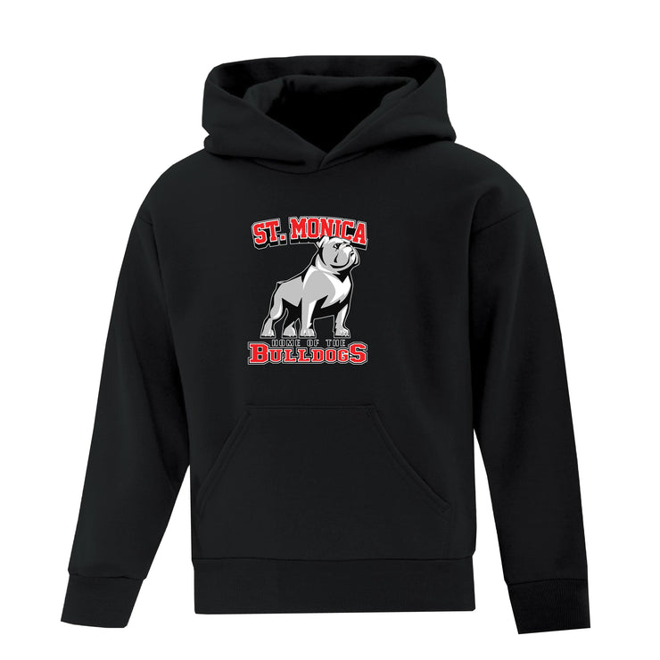 ST. MONICA SPIRITWEAR - BULLDOGS - ATC COTTON HOODIE - ADULT