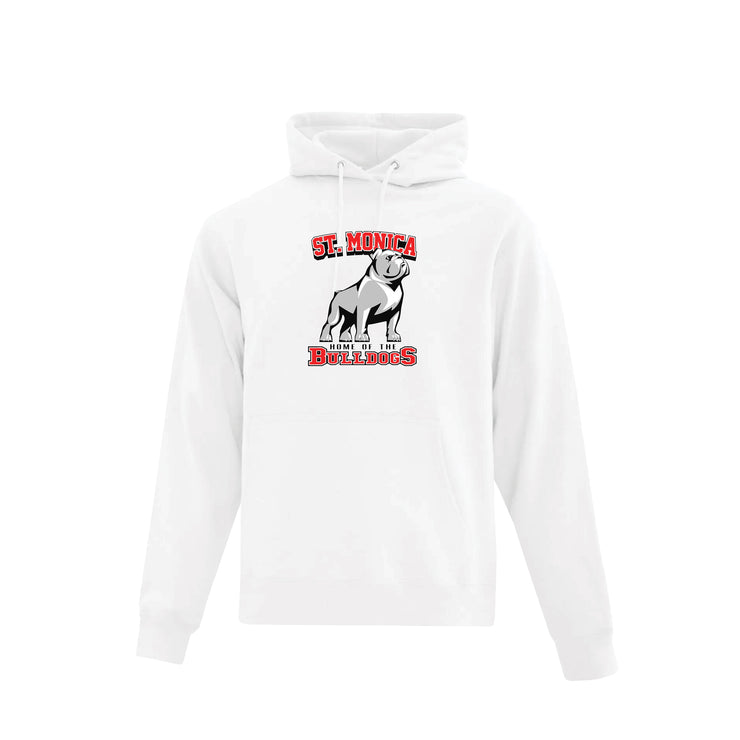 ST. MONICA SPIRITWEAR - BULLDOGS - ATC COTTON HOODIE - ADULT