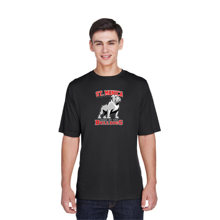 ST. MONICA SPIRITWEAR - BULLDOGS - TEAM 365 PERFORMANCE TEE - YOUTH