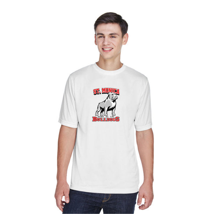 ST. MONICA SPIRITWEAR - BULLDOGS - TEAM 365 PERFORMANCE TEE - YOUTH