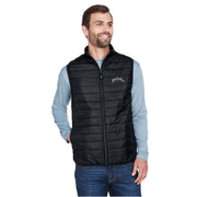 ST PATRICK'S HS SPIRITWEAR - IRISH EMBROIDERY - CORE365 PREVAIL PACKABLE PUFFER VEST - MENS