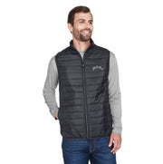 ST PATRICK'S HS SPIRITWEAR - IRISH EMBROIDERY - CORE365 PREVAIL PACKABLE PUFFER VEST - MENS