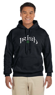 ST. PATRICK'S HS SPIRITWEAR - IRISH PRINT - GILDAN HOODIE  - ADULT