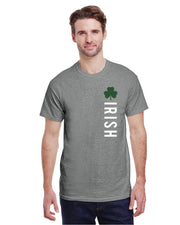 ST. PATRICK'S HS SPIRITWEAR - VERTICAL PRINT - GILDAN COTTON TEE  - ADULT