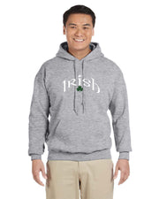 ST. PATRICK'S HS SPIRITWEAR - IRISH PRINT - GILDAN HOODIE  - ADULT