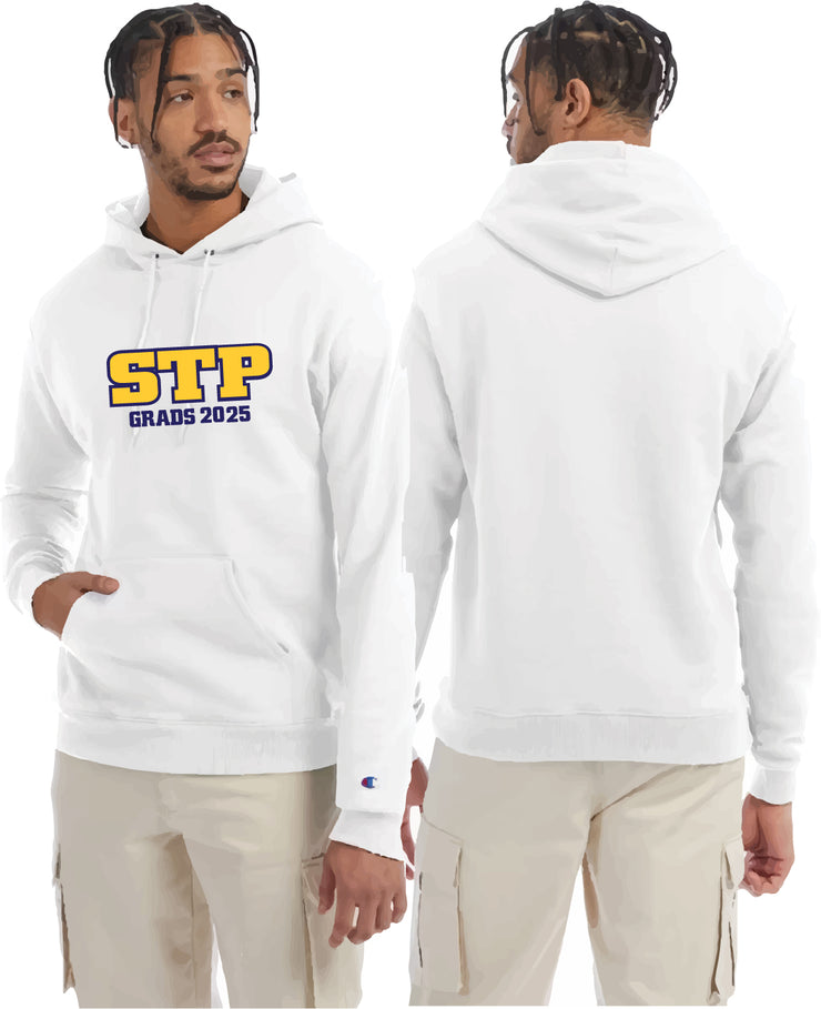 ST. PAUL GRADWEAR - 2025 - CHAMPION COTTON HOODIE - ADULT