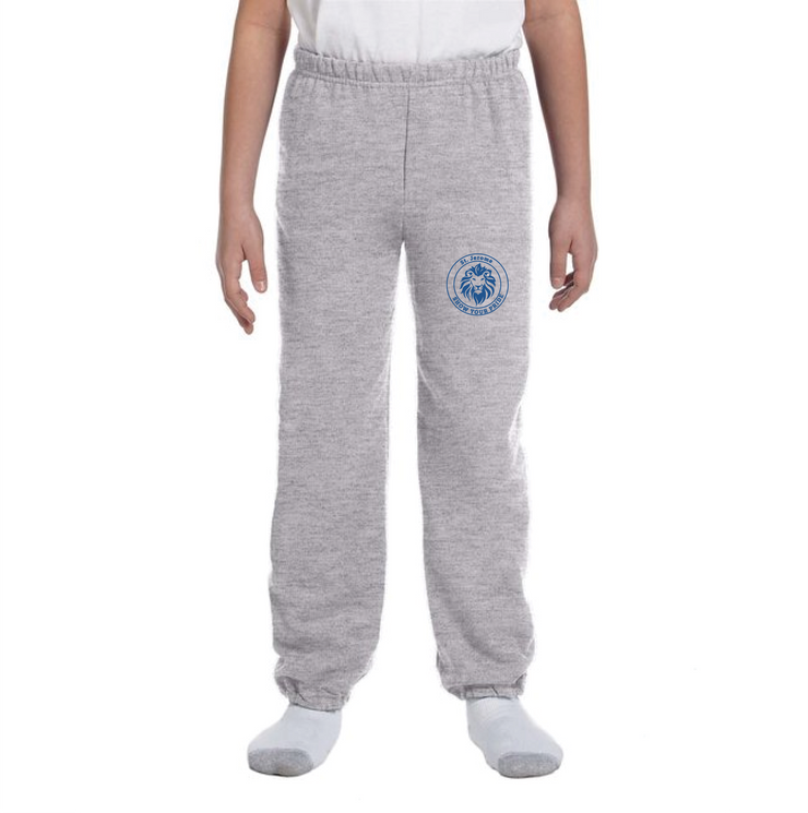 ST. JEROME SPIRITWEAR - GILDAN COTTON SWEATPANTS - YOUTH