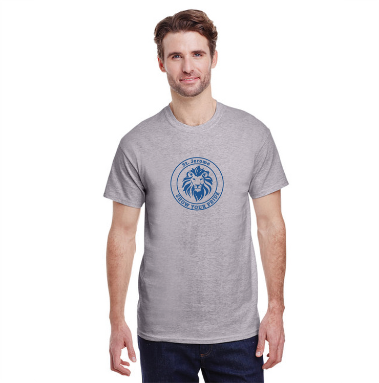 ST. JEROME SPIRITWEAR - GILDAN COTTON TEE - ADULT