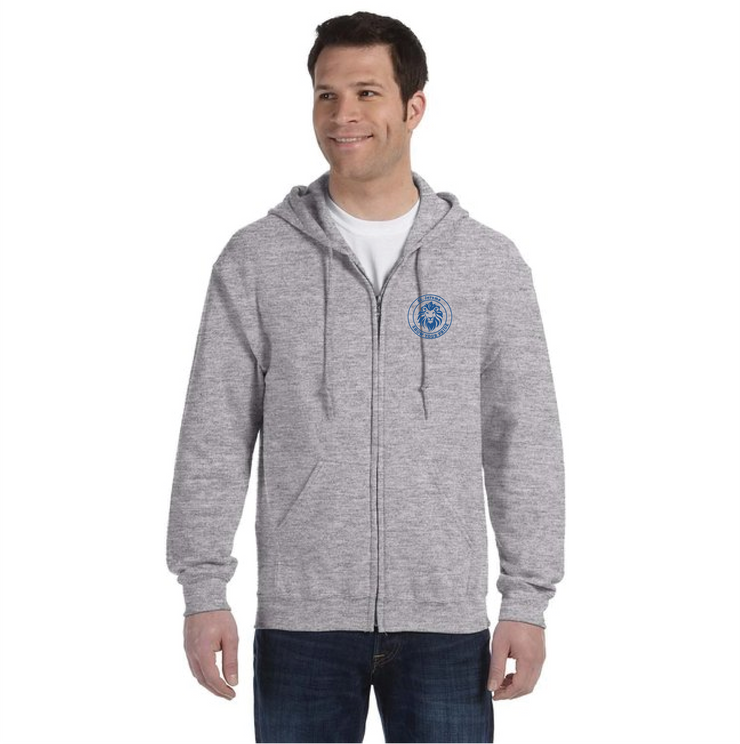 ST. JEROME SPIRITWEAR - GILDAN COTTON ZIPPED HOODIE - ADULT