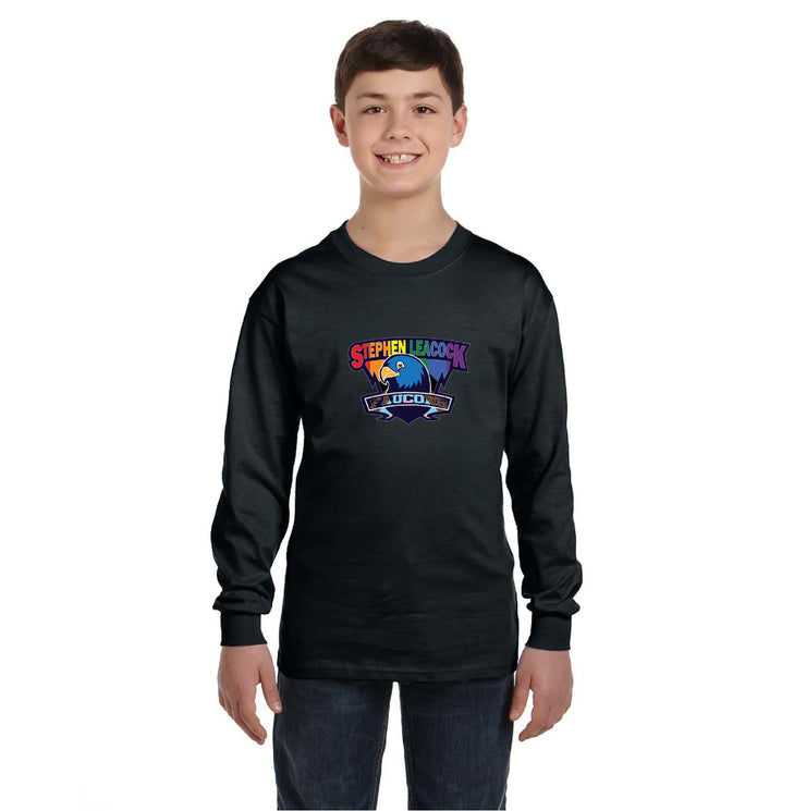STEPHEN LEACOCK SPIRITWEAR - BELONGING - GILDAN LONGSLEEVE COTTON TEE - YOUTH