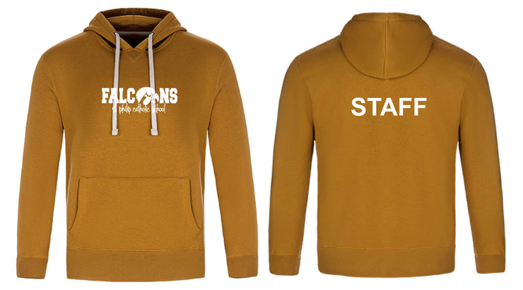 ST. PHILIP STAFFWEAR - FALCONS LOGO WITH STAFF - MUSKOKA TRAIL CEDAR POINT PULLOVER HOODIE - ADULT
