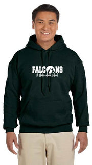 ST. PHILIP SPIRITWEAR - GILDAN HEAVY BLEND COTTON HOODIE - FALCONS LOGO - ADULT