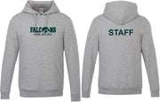 ST. PHILIP STAFFWEAR - FALCONS LOGO WITH STAFF - MUSKOKA TRAIL CEDAR POINT PULLOVER HOODIE - ADULT