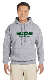 ST. PHILIP SPIRITWEAR - ADULT - GILDAN HEAVY BLEND COTTON HOODIE-FALCONS LOGO