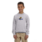 ST. RITA SCHOOL SPIRITWEAR - STINGERS - GILDAN HEAVY BLEND COTTON CREW SWEATSHIRT - YOUTH