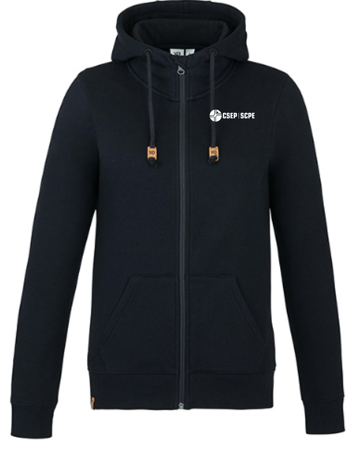 SCPE APPAREILLAGE - LIGHT LOGO - TENTREE SPACE DYE ZIP HOODIE - ADULT