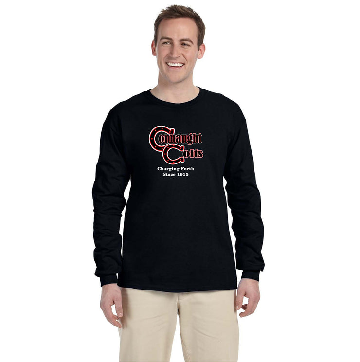 CONNAUGHT PUBLIC SCHOOL SPIRITWEAR - GILDAN HEAVY COTTON LONGSLEEVE - ADULT