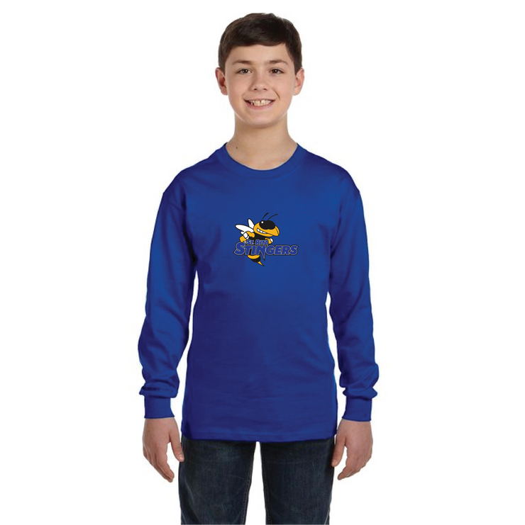 ST. RITA SCHOOL SPIRITWEAR - STINGERS - GILDAN HEAVY BLEND COTTON CREW SWEATSHIRT - YOUTH