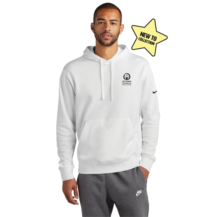 OCSB ESL DEPARTMENT - OCSB - NIKE CLUB FLEESE PULLOVER HOODIE - ADULT