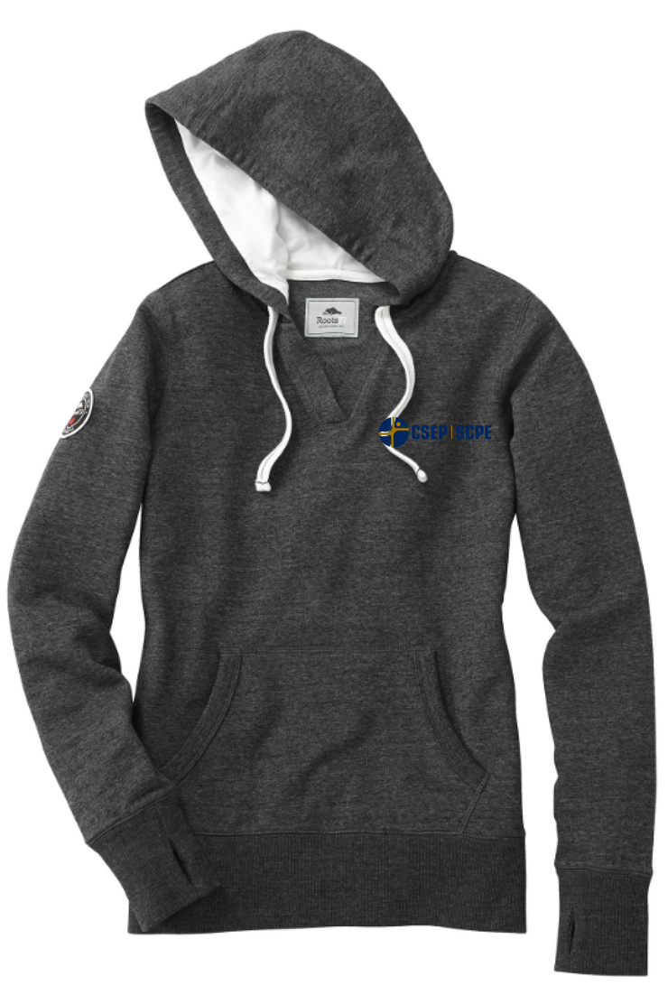 CSEP APPAREL - DARK LOGO - LADIES WILLIAMSLAKE ROOTS73 HOODIE - ADULT