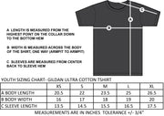 NOTRE DAME SCIENCE - BACK PRINT - GILDAN COTTON TEE - YOUTH