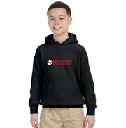 HOLY CROSS SPIRIT - HUSKY PRIDE - GILDAN COTTON HOODIE - YOUTH