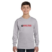 HOLY CROSS SPIRIT - HUSKY PRIDE - GILDAN COTTON LONGSLEEVE - YOUTH