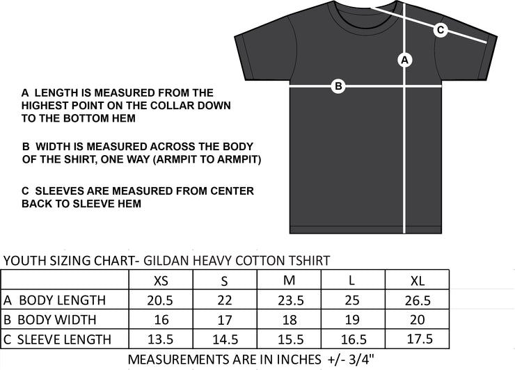 NOTRE DAME SCIENCE - FRONT PRINT - GILDAN COTTON TEE - YOUTH