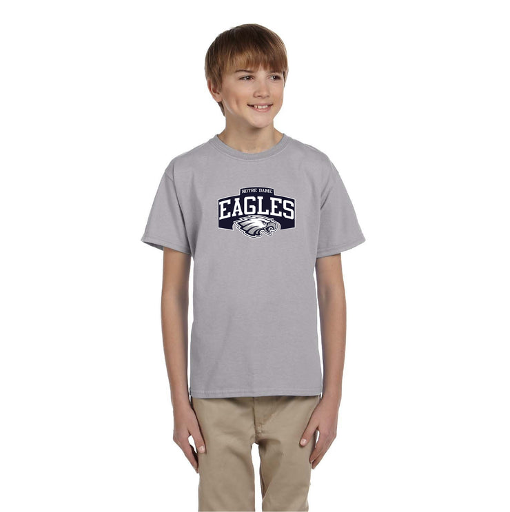NOTRE DAME SPIRITWEAR - EAGLES - GILDAN COTTON TEE - YOUTH