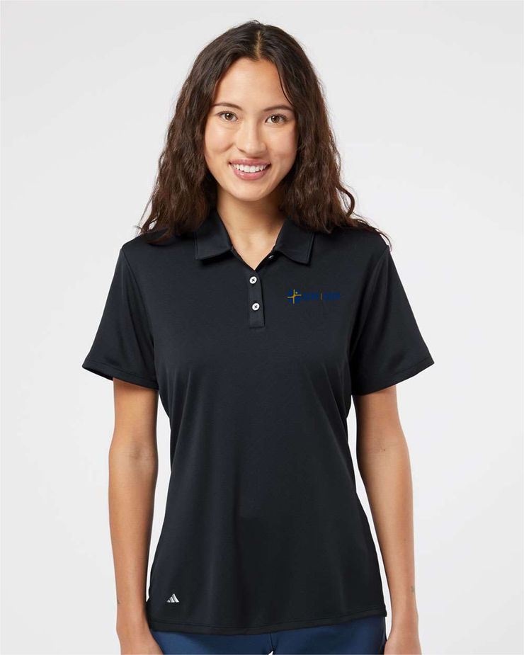 SCPE APPAREILLAGEL - DARK LOGO - ADIDAS LADIES  PERFORMANCE POLO - ADULT