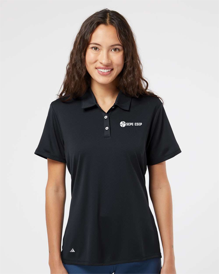 SCPE APPAREILLAGE - LIGHT LOGO - ADIDAS LADIES  PERFORMANCE POLO - ADULT