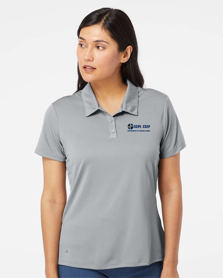 SCPE APPAREILLAGEL - DARK LOGO - ADIDAS LADIES  PERFORMANCE POLO - ADULT
