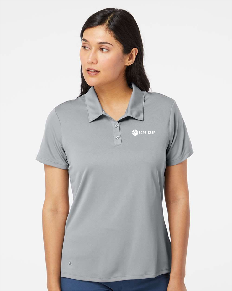 SCPE APPAREILLAGE - LIGHT LOGO - ADIDAS LADIES  PERFORMANCE POLO - ADULT
