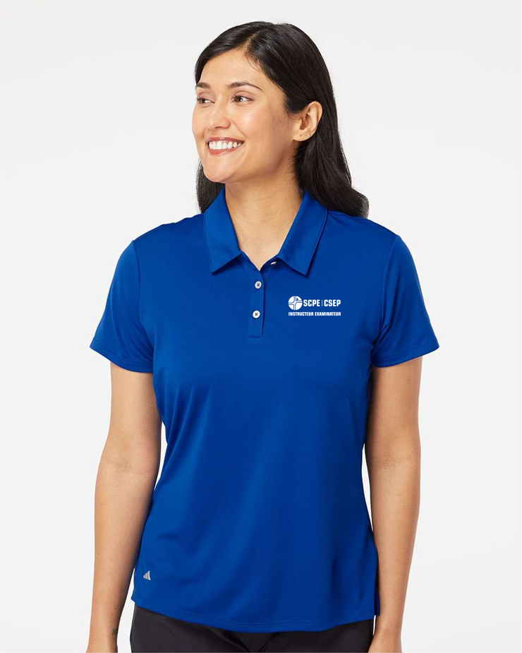 SCPE APPAREILLAGE - LIGHT LOGO - ADIDAS LADIES  PERFORMANCE POLO - ADULT