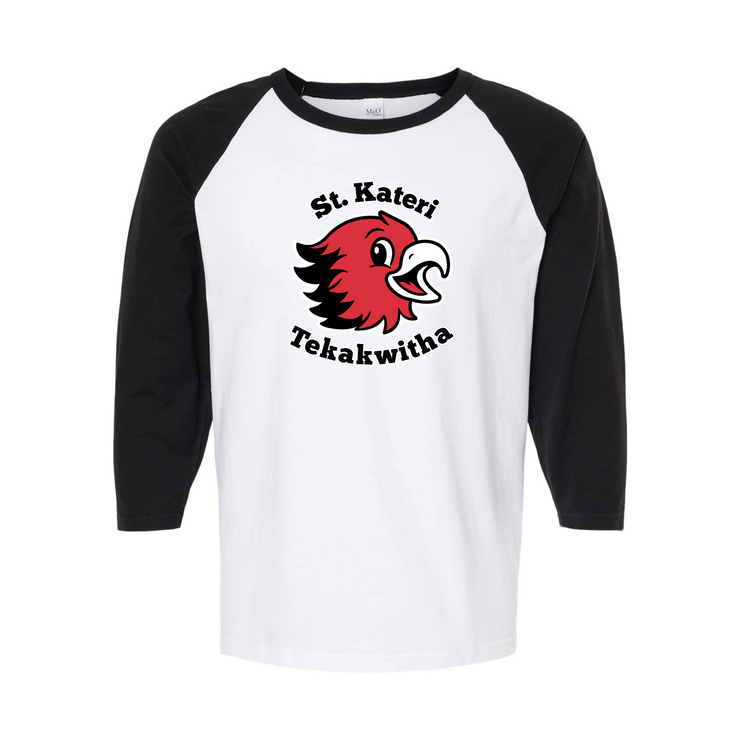ST. KATERI SPIRITWEAR - ATC EUROSPUN BASEBALL TEE - YOUTH