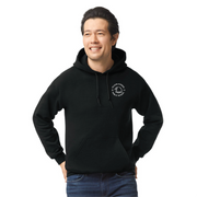 HILSON AVENUE SPIRITWEAR - LEFT CHEST LOGO - GILDAN COTTON HOODIE - ADULT