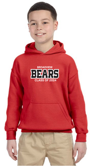 BROADVIEW GRAD - GILDAN COTTON HOODIE - YOUTH